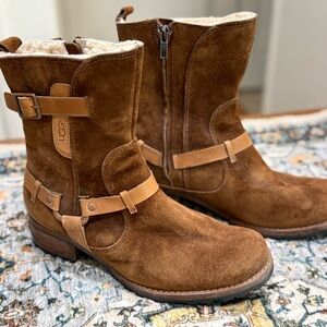 UGG Women's Chestnut Suede Winter Boots